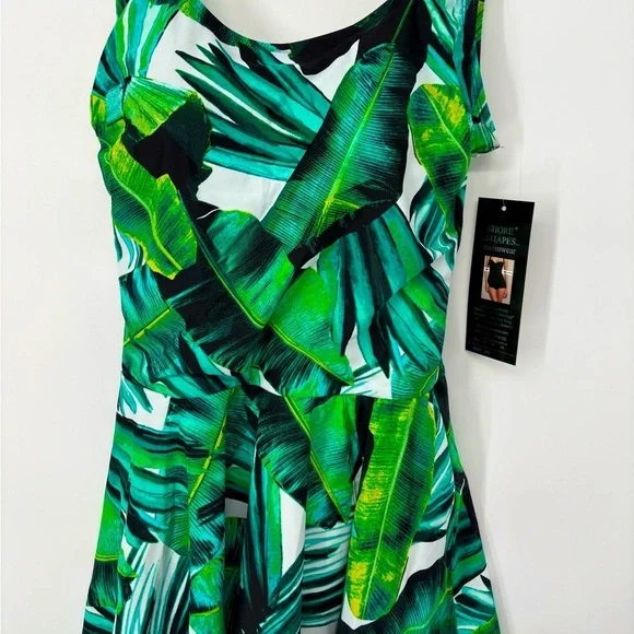 SHORE SHAPES Tropical One Piece Swimsuit - Picture 3 of 11